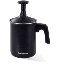 Френч-пресс для молока Barazzoni La Caffettiera на 3 порции (830090003): Цвет черный