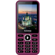 Мобильный телефон Sigma mobile X-Style 31 Power Type-C Purple (UA UCRF): Дисплей 2.8" TFT (240x320)