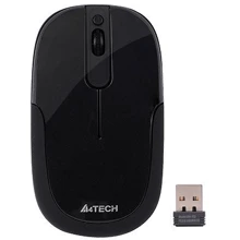 Мышь A4Tech G9-110F Black: Интерфейс подключения Wireless