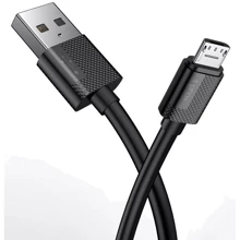 Кабель T-PHOX USB Cable to microUSB Nets 30cm Black (T-M801 Black): Тип USB Cable - microUSB