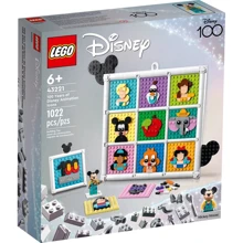 Конструктор LEGO Disney 100-ті роковини мультиплікації Disney (43221): Серія Disney