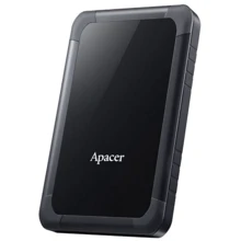 Внешний жесткий диск Apacer AC352 Black 2 TB (AP2TBAC532B-1): Размеры, мм 132.4 x 82 x 16.1