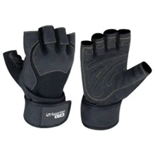 Перчатка для фитнеса Sporter Men (MFG-148.4 A) - Black/Yellow - XL: Пол Для мужчин