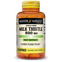 Mason Natural Milk Thistle 500 mg 60 капсул: Форма випуску Капсулы
