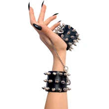Наручники із шипами Art of Sex - Rose Spiked Leather Handcuffs: Виробник Art of Sex