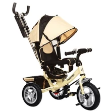 Трехколесный велосипед Turbo Trike M 3113-7A Бежевый: Тип 3х колесный велосипед