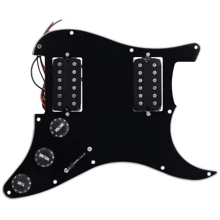 Пикгард панель PAXPHIL #9843 Pickguard Panel H-H (Black 3-ply): Производитель PAXPHIL