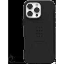 Чехол для iPhone Urban Armor Gear UAG Civilian Magsafe Black (114445114040) for iPhone 16 Pro Max: Цвет черный