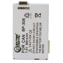 Аккумулятор ExtraDigital Canon BP-308B: Совместимость CANON DC50/DC51/HV10/IXY DVM5/MVX4i/Optura <br />
600/VIXIA HR10