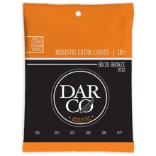Струна для гитар Струны MARTIN D510 Darco Acoustic 80/20 Bronze Extra Light (10-47): Тип Комплект струн