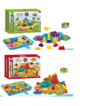 Игра Живой песок мерцающий в наборе пасочки (WLN-34/35): Производитель Noname