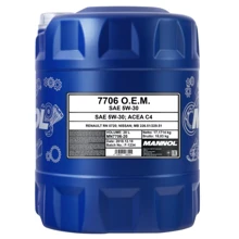 Моторна олива Mannol O.E.M. 5W-30 ACEA C4 20л (MN770620): Тип Синтетическое