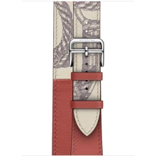 Аксессуар для Watch Apple Hermès Double Tour Band Brique/Béton (MX2U2) for Apple Watch 38/40mm: Производитель Apple