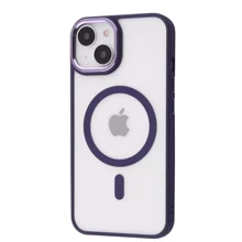 Чехол для iPhone WAVE Ardor Case with MagSafe Deep Purple for iPhone 15: Цвет фиолетовый