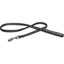 Поводок для собак Croci Soft Reflective светоотражающий мягкий 120х1 см черный (C5079831): Тип Поводок