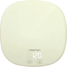 Ваги кухонні Liberton LKS-0718: Тип конструкції с плоской плaтформой настольные