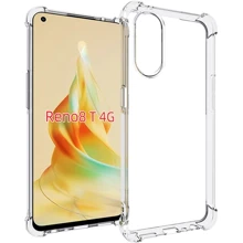 Аксессуар для смартфона TPU Case GETMAN Ease logo Transparent for Oppo Reno 8 T 4G: Совместимость Oppo Reno 8 T 4G