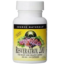 Source Naturals Resveratrol Ресвератрол 200 мг 30 таблеток: Вид Неферментные