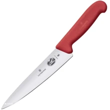 Кухонний ніж Victorinox Fibrox Carving 19см (52001.19): Лезо нержавіюча сталь
