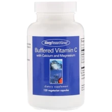 Allergy Research Group Buffered Vitamin C 120 Veggie Caps Буферизованный витамин С: Тип Витамин C