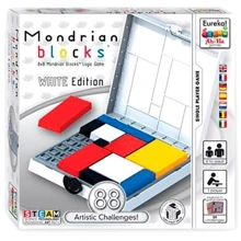 Головоломка Eureka Ah!Ha Games Mondrian Blocks, Блоки Мондріана, білий (473556): Вид головоломка