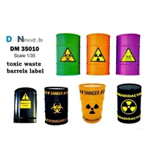 Декаль DAN models Этикетки на бочки с токсичными отходами (DAN35010): Производитель DAN models