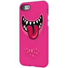 Чехол для iPhone SwitchEasy Monsters Case Pink for iPhone 8 / iPhone 7: Цвет розовый
