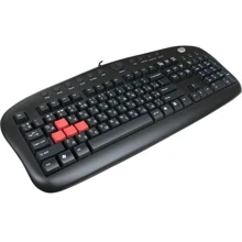 Клавиатура A4Tech KB-28G KB-28G-1 Black (KB-28G-1_USB-Black): Подключение проводное