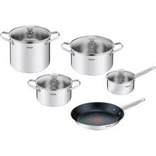Набор посуды Tefal B922S955 Cook Eat 9 пр.: Материал корпуса Нержавеющая сталь