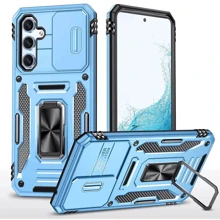 Чохол для телефона Mobile Case Camshield Army Ring Light Blue для Samsung A356 Galaxy A35 / A556 Galaxy A55: Сумісність Samsung A356 Galaxy A35 / A556 Galaxy A55