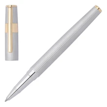 Ручка-ролер Hugo Boss Gear Pinstripe Silver/Gold (HSV2855B): Виробник Hugo Boss