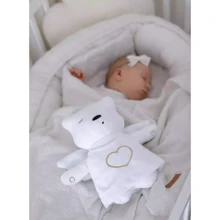 Нічник My hummy Angel з білим шумом і колисковими білий 0030: Особливості Регулируемая яркость подсветки, Регулируемая громкость, Датчик движения, Автоотключение, Белый шум