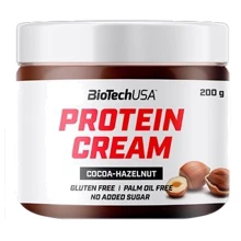 Натуральная арахисовая паста BiotechUSA Protein Cream 200 g /13 servings/ Cocoa Hazelnut: Пол Унисекс