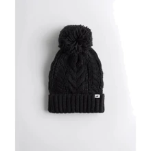 Женская шапка Hollister черная (HC8644W): Производитель Hollister