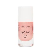 Детский лак для ногтей Nailmatic Peach big glitters Персиковый с большими блестками (102PEACHYF): Производитель Nailmatic