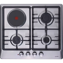 Варильна поверхня газова Ventolux HG631 B3 (X): Розміри для вбудовування (ШxГ) 55x47 см