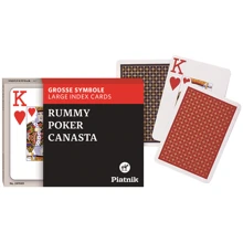 Карты игральные Piatnik Опти покерные 2 колоды х 55 карт (PT-241949): Производитель Piatnik