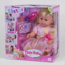 Пупс Yale Baby Сестренка с аксессуарами (BLS 007 U): Производитель Yale Baby
