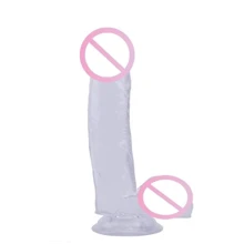 Фаллоимитатор CHISA Hi-Rubber 7"Clear: Назначение Вагинальные