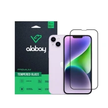 Защитное стекло для iPhone Alabay Tempered Glass Anti Static Black for for iPhone 14 Plus / 13 Pro Max: Тип защиты экрана на экран