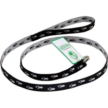Поводок капроновый Lucky Pet Лапки 1.6x120 см черный (4820224219127): Тип Поводок