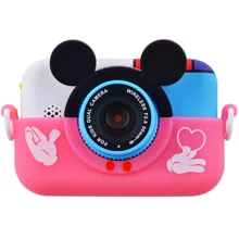 Детский фотоаппарат PRC Mickey Mouse pink: Тип цифровая фотокамера