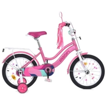 Детский велосипед Profi Trike Wave 14" розовый (MB 14051-1): Тип 2х колесный велосипед
