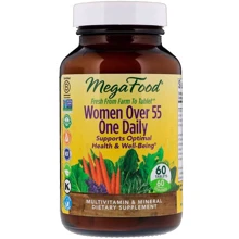 MegaFood Women Over 55 One Daily Multivitamin & Mineral 60 Tabs Мультівітаміни і мінерали для жінок: Тип мультивітаміни