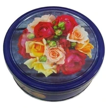 Печенье Gunz Butter Cookies Rose Tin 454 г (WT3058): Вес нетто 454 г