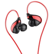 Наушники Baseus Encok Wire Earphone H05 Red (NGH05-09): Тип конструкции вакуумные