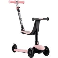 Самокат Miqilong Alamo розовый (ALAMO-125-PINK): Количество колес 3
