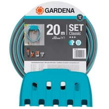 Шланг Gardena Classic 13 мм (1/2") 20 м з кронштейном та комплектом для поливу (18005-20.000.00): Тип шланг садовый