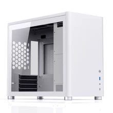 Корпус Jonsbo D30 Aluminum White: Форм-фактор материнской платы DTX / Micro-ATX / Mini-ITX