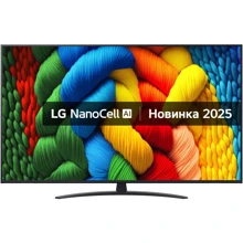 Телевізор LG 65NANO81A6A: Тип NanoCell-телевизоры